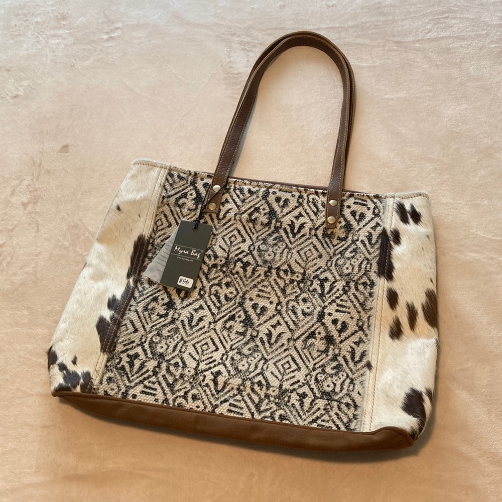 Myra Bag Cotton Rug Large Tote